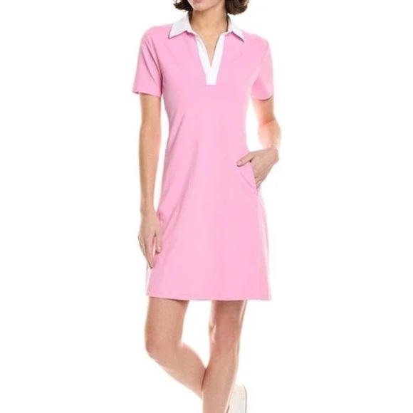 J.McLaughlin Women's Pink Costas Dress - Picture 1 of 7